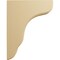 Ekena Millwork 1 3/4"W x 8 1/2"D x 11"H Plymouth Wood Bracket, Alder BKTW02X09X11PLAL - alternate 3